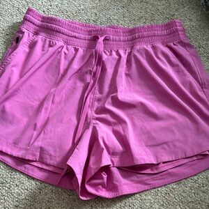 Women's Pink Athletic Shorts